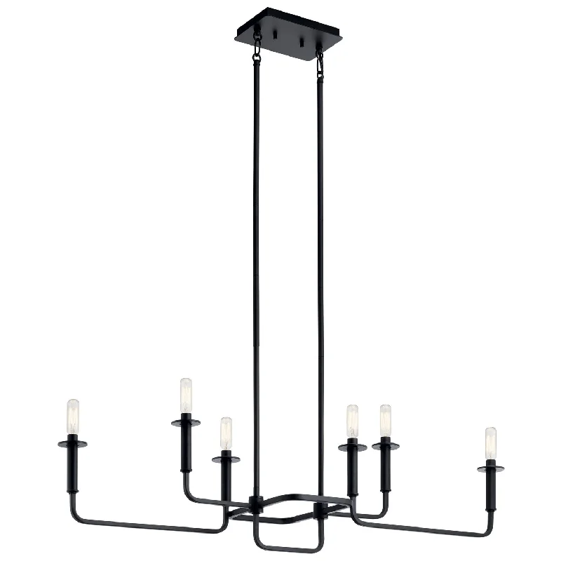 Waterproof track lighting for bathroomsAlden Linear Chandelier