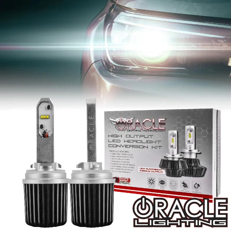 ORACLE Lighting 880/881/H27 - 4,000+ Lumen LED Light Bulb Conversion Kit (Low Beam)