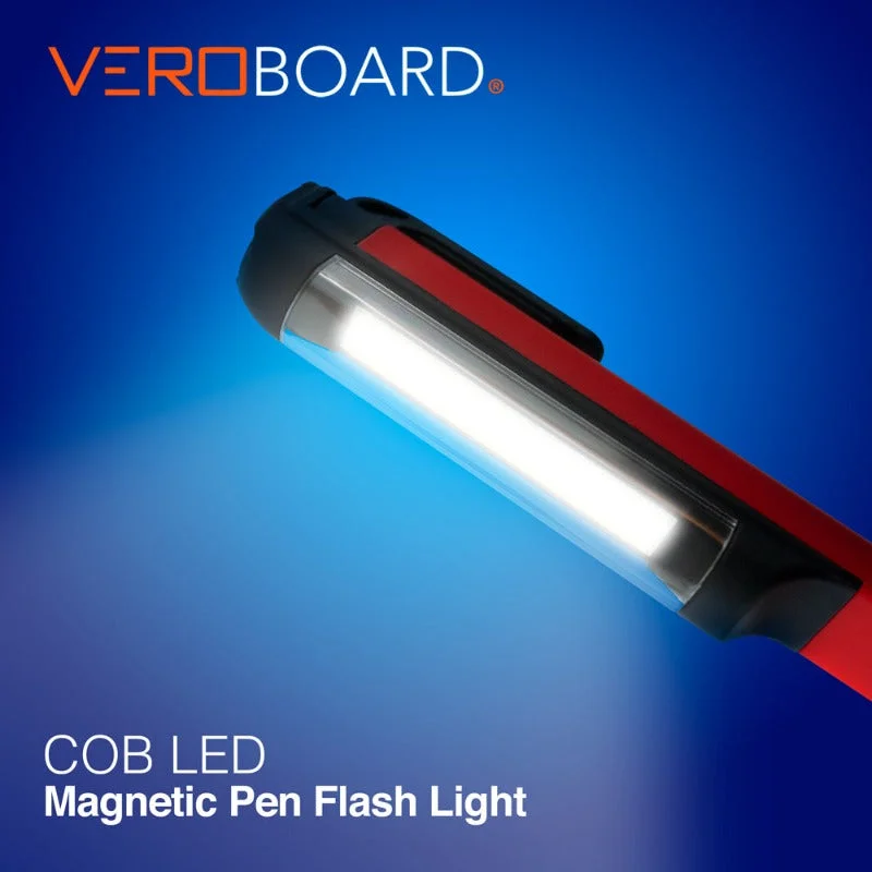 COB LED Magnetic Flashlight Pocket Penlight