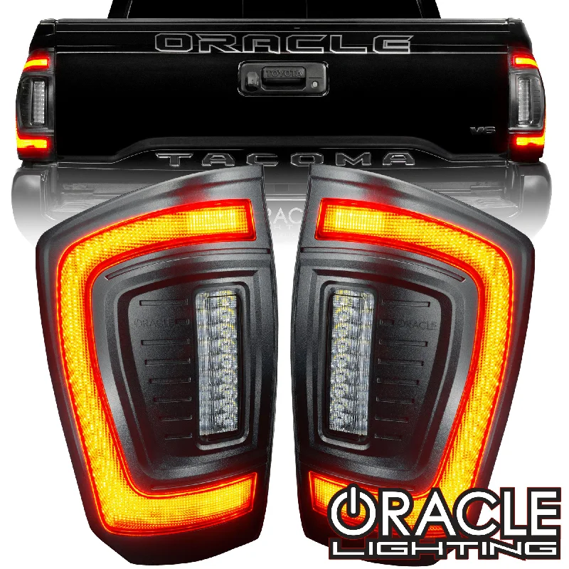 ORACLE Lighting Flush Style LED Tail Lights for 2016-2023 Gen 3 Toyota Tacoma