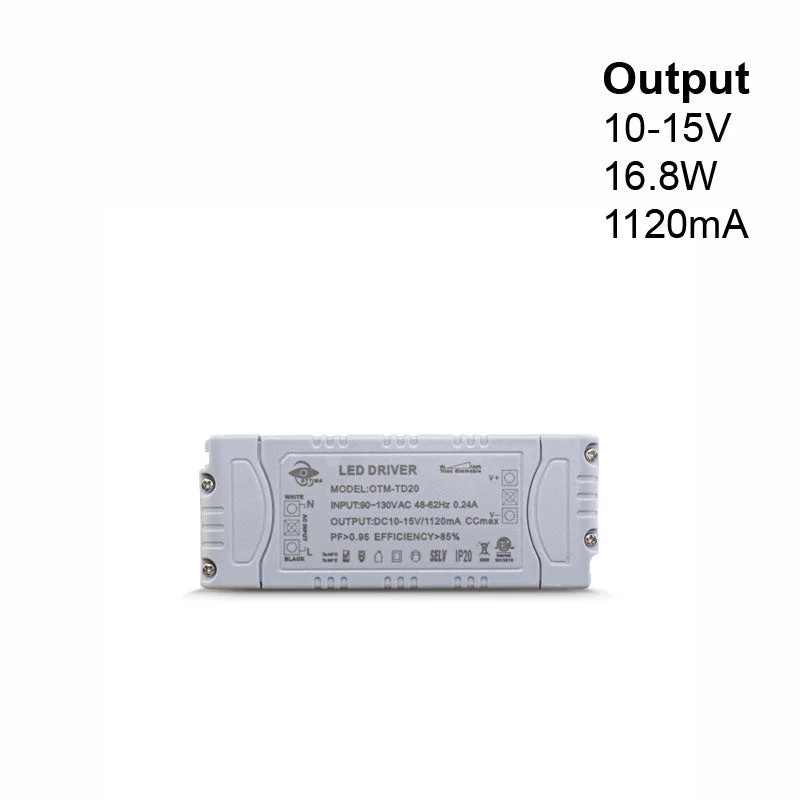 OTTIMA OTM-TD20 Constant Current LED Driver, 1120mA 10-15V 16.8W