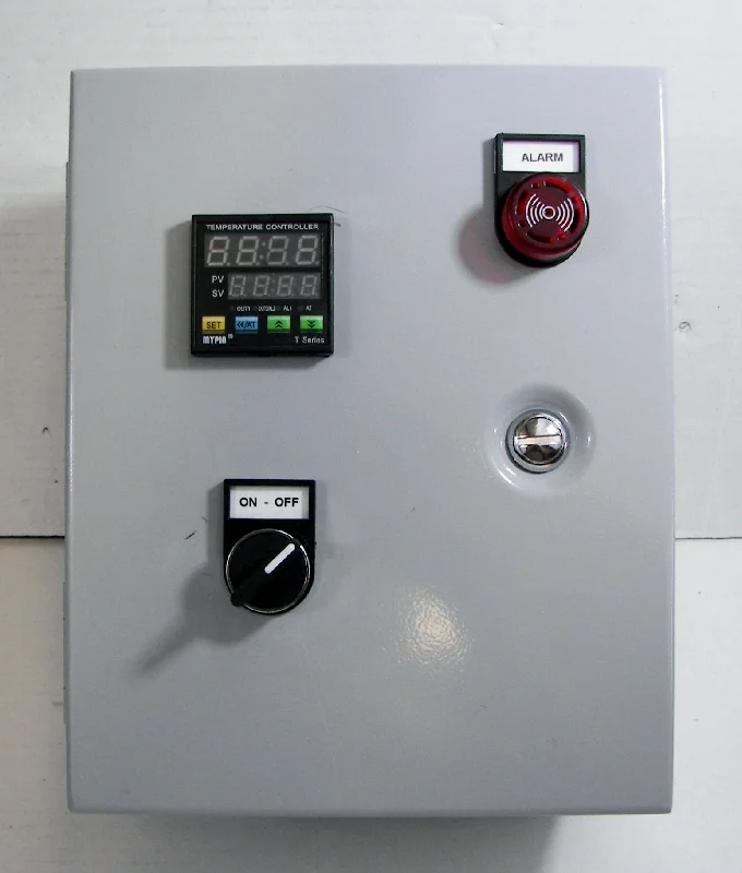 1-Zone Industrial Temperature Control Panel with RTD (PT100) Input - 120V AC, 22A Capacity