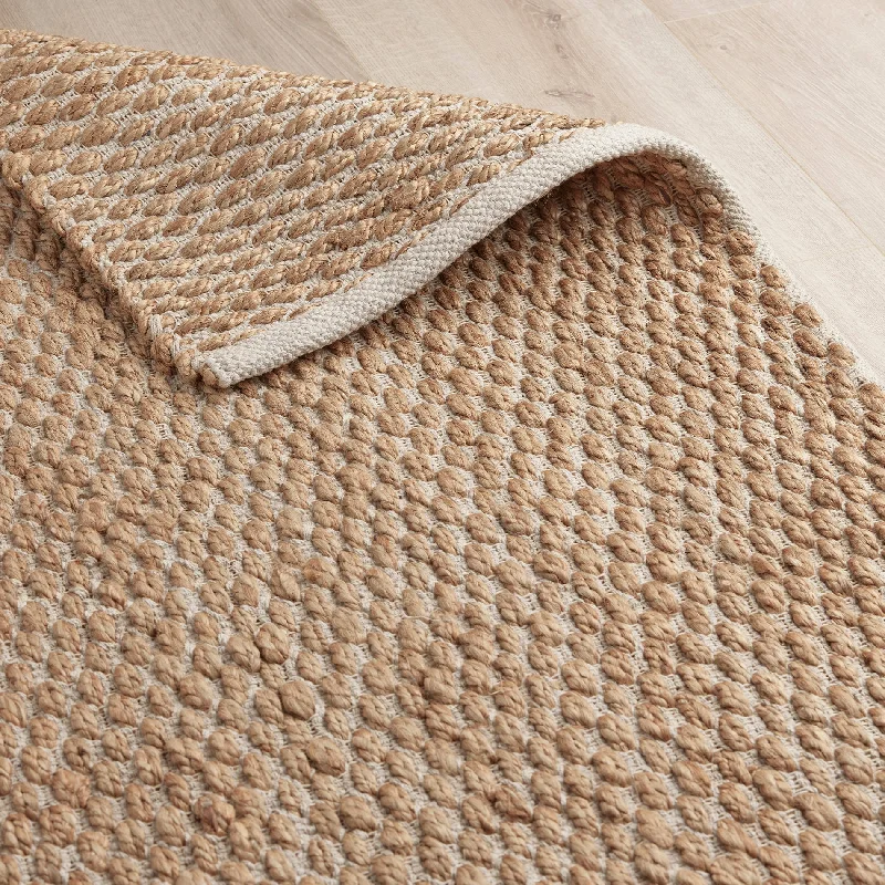 Hale Hand Woven Jute Rug - Natural & Cream