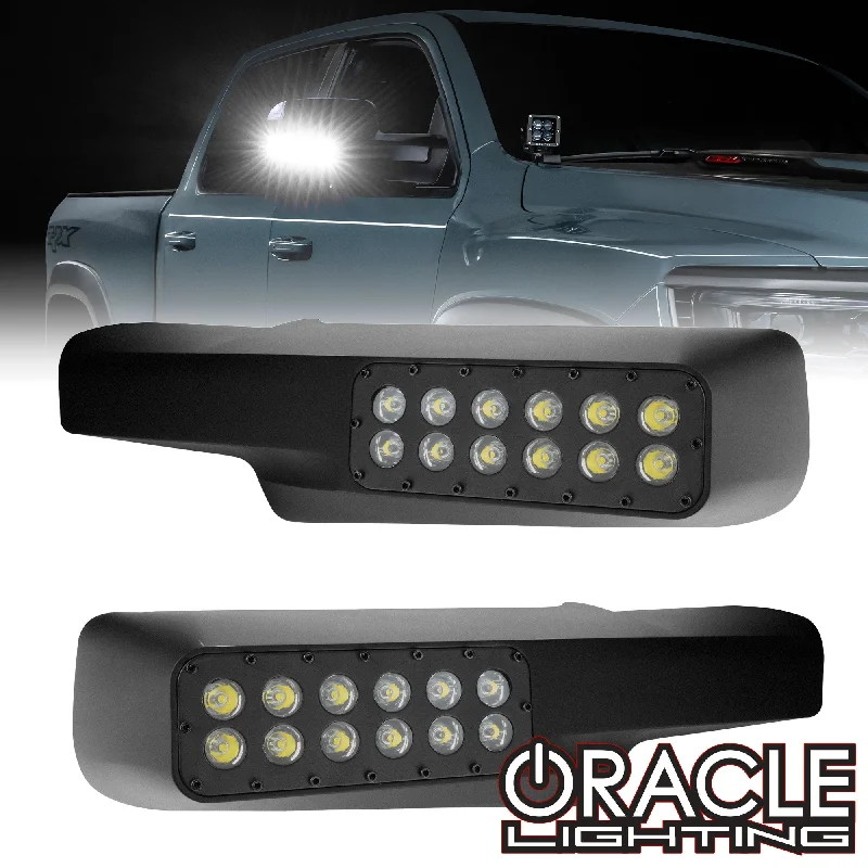 ORACLE Lighting 2010-2022 RAM TOW 1500/2500/3500 LED Off-Road Side Mirrors Ditch Lights