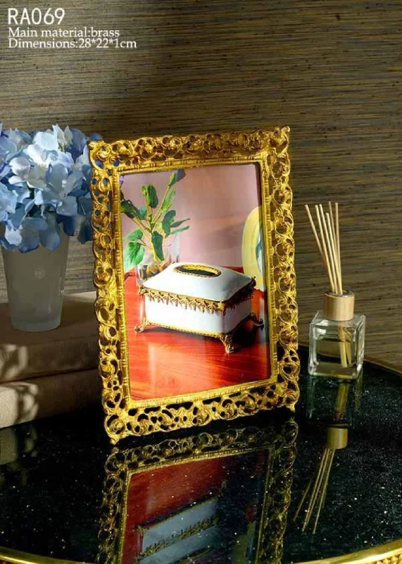 Bronze Decorative Picture Frame