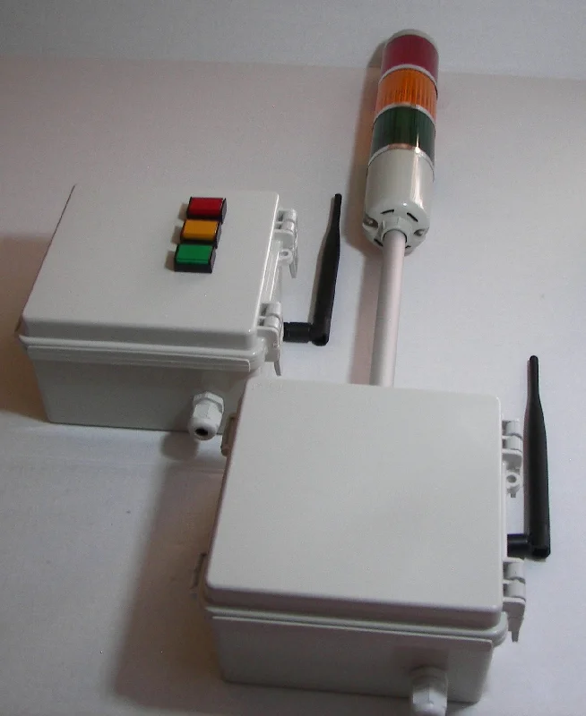 Tower Stack Lights with 900 MHz Wireless Switch Control Box