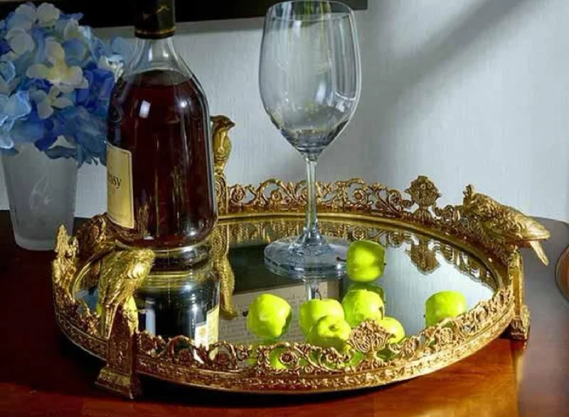 Decorative Modern Brass Tray