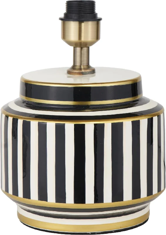 Mono Humbug Black and White Table Lamp  - Base Only