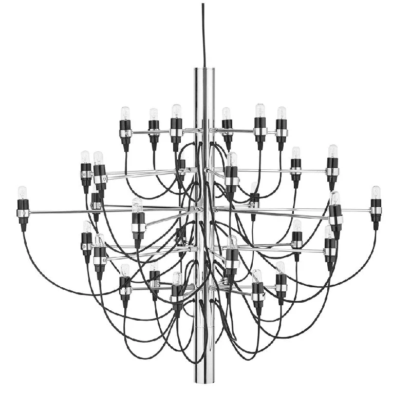 Shock - Resistant Industrial Lighting for Vibrating Machinery AreasModern Art Designer Pendant Chandelier – 18/30/50 Heads for Living Rooms, Dining Rooms, and Foyers