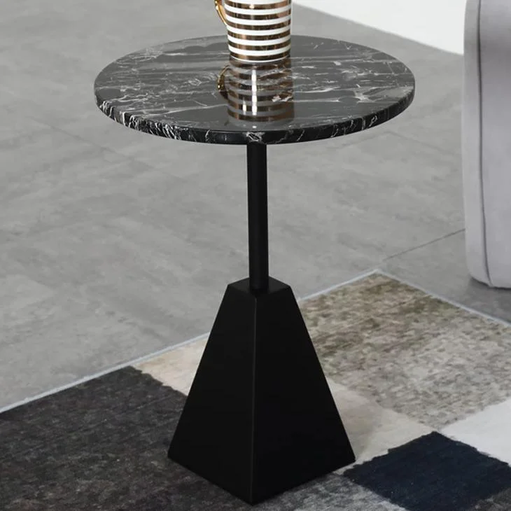 Nature Black Marble Side Table