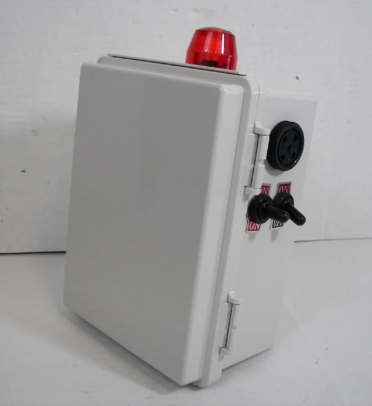 Pump Control Panel with High/Low Water Alarm Circuit - 120V