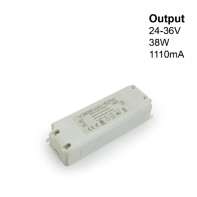 OTM-TD203500-1110-38 Constant Current LED Driver, 1110MA 24-36V 38W Dimmable