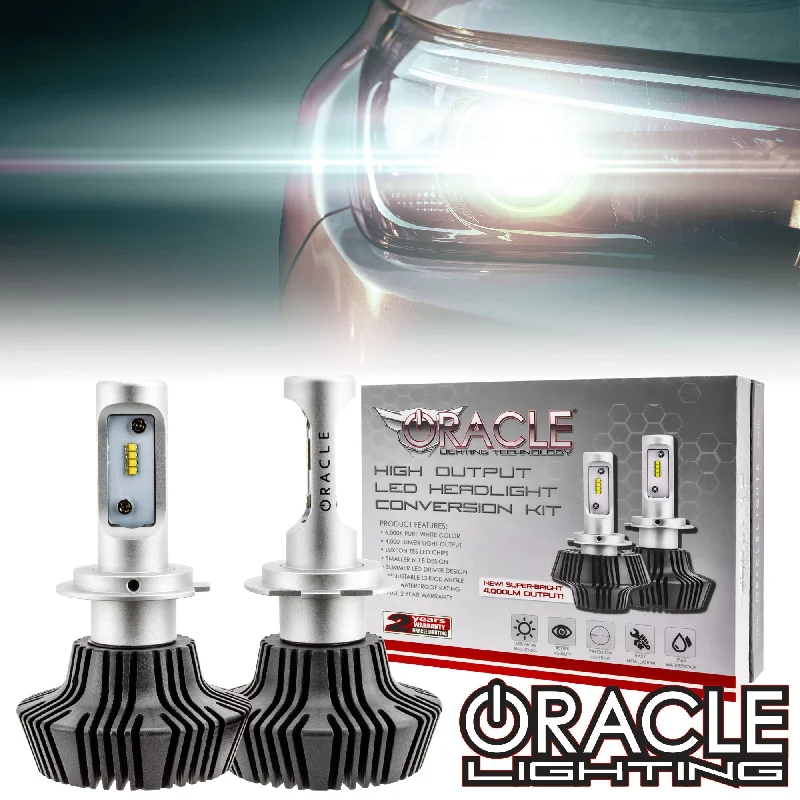 ORACLE Lighting H7 - 4,000+ Lumen LED Light Bulb Conversion Kit High/Low Beam (Projector)