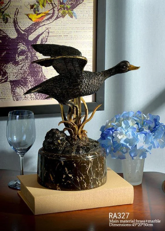 Creative Black Duck Decoration