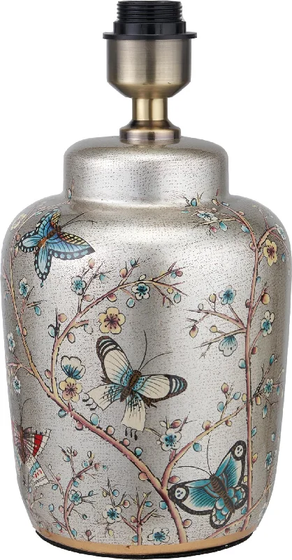 Papilion Butterfly Ceramic Table Lamp  - Base Only