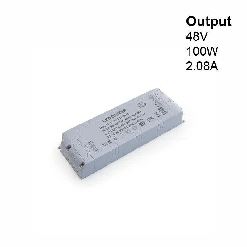 OTM-TD100-48 Constant Voltage LED Driver, 0-10V Dimmable 48V 100W