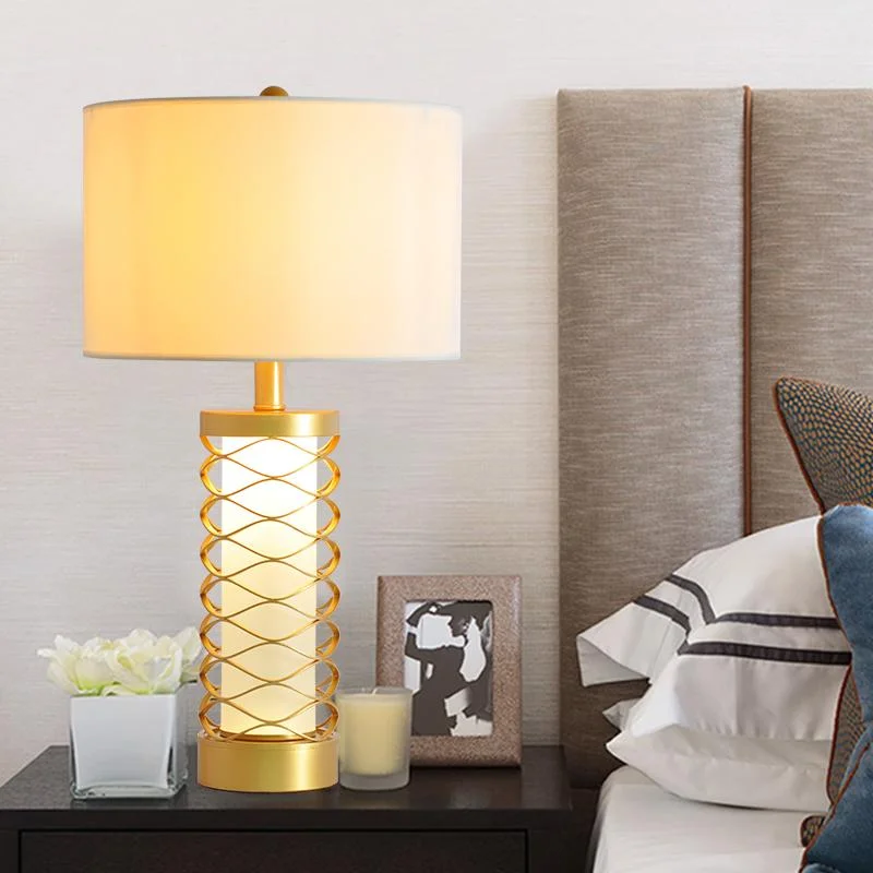 Golden Table Lamp