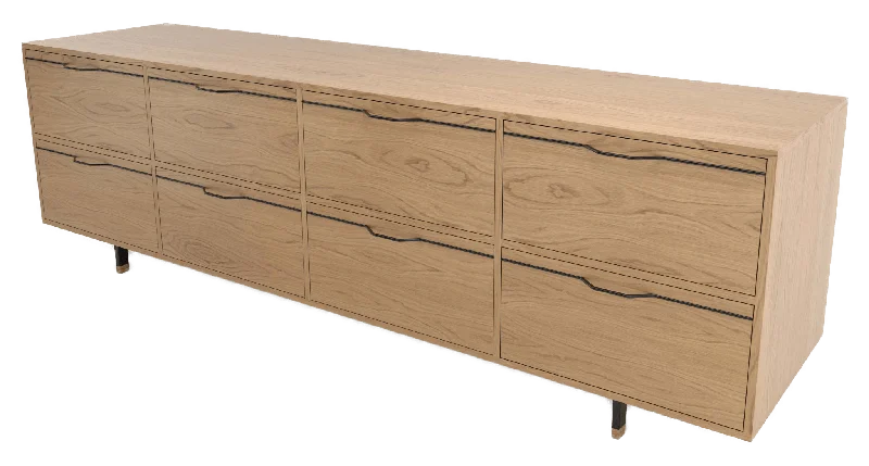 Chapman Long Dresser Credenza - White Oak