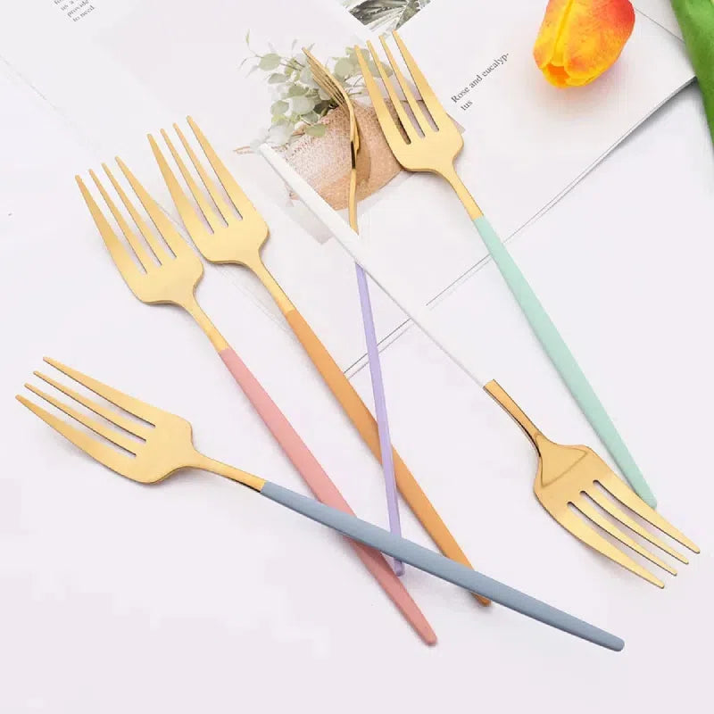 Rainbow Flatware Set