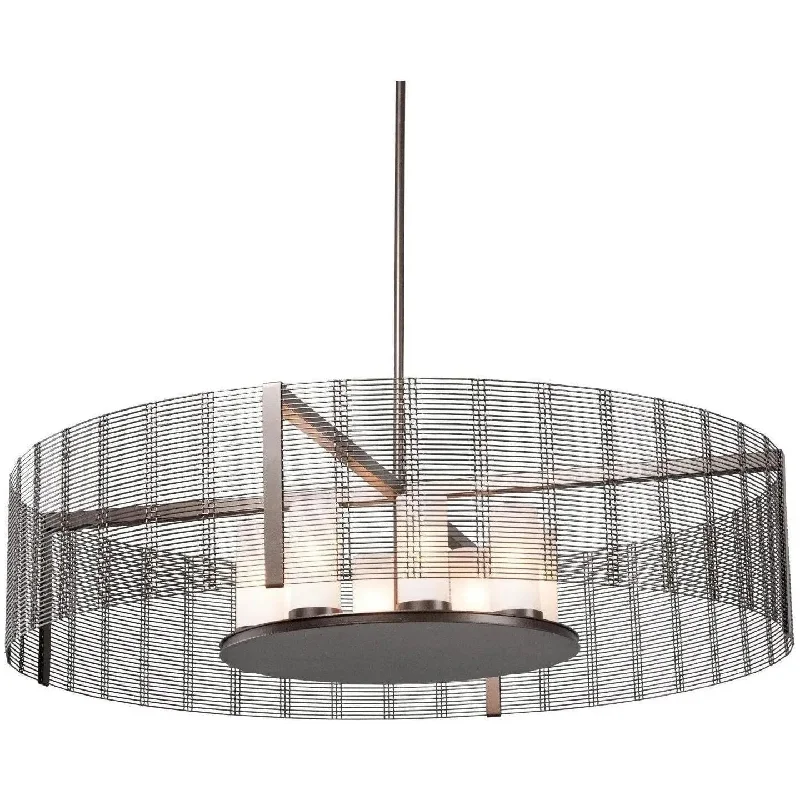 Track lighting for replacing old fluorescent fixturesDowntown Mesh Drum, 48-Inch Track lighting for replacing old fluorescent fixturesDowntown Mesh Drum, 48-Inch