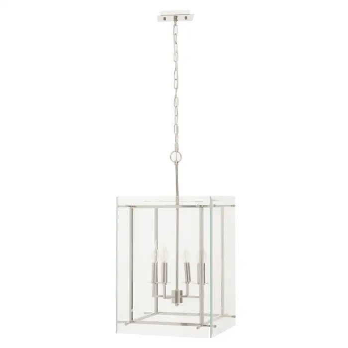 High - lumen track lighting for bright spacesConneaut 4Lt/ 5Lt Pendant Light- Nickel Finishes