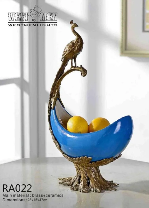 Gilt Bronze Compote Fruit Bowl