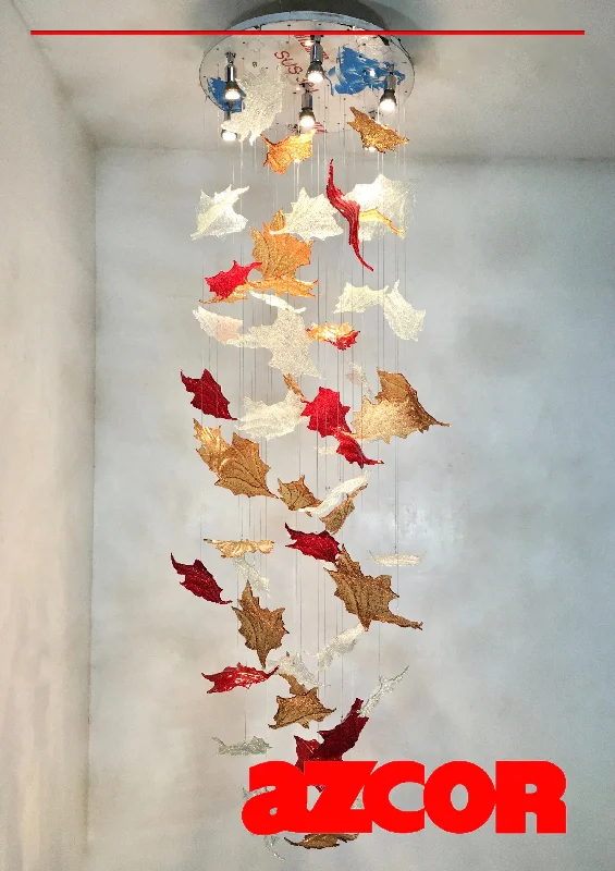 Autumn Leaves Chandelier 600Ø