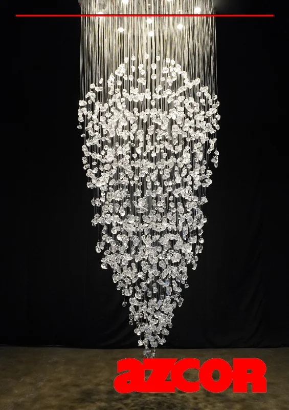 Bohemian Glass | Stones Chandelier 1200Ø