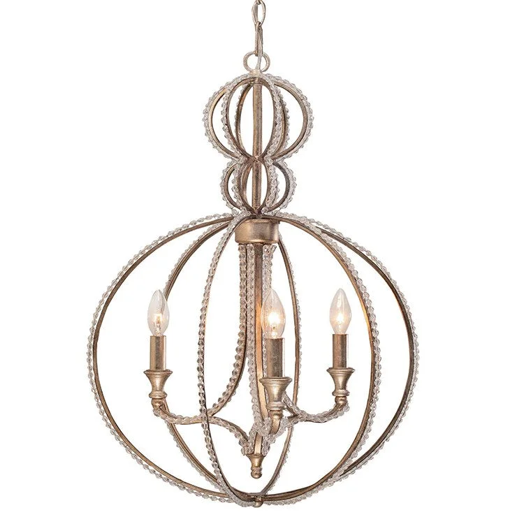 Garland Three-Light Mini Chandelier