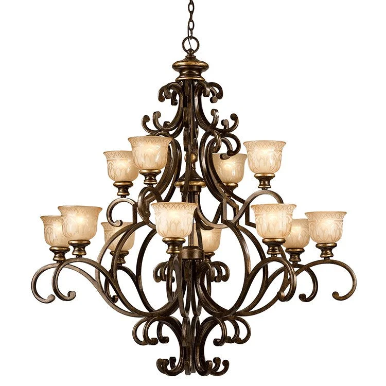 Norwalk Twelve-Light Chandelier