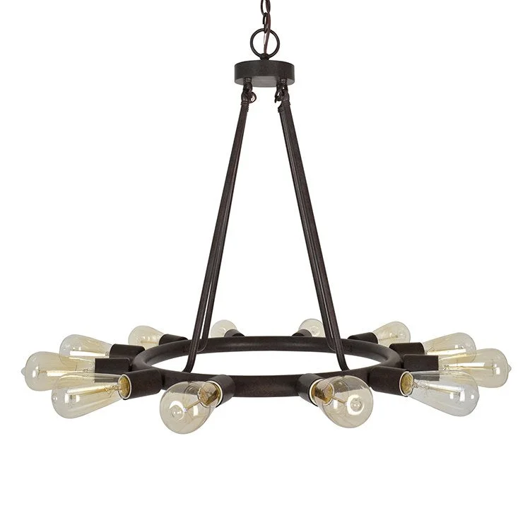 Dakota Twelve-Light Chandelier