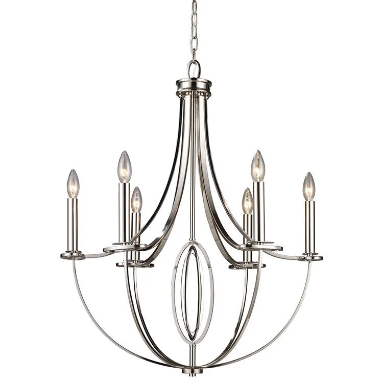 Dione Six-Light Chandelier