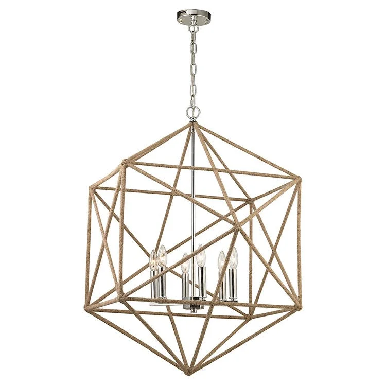 Exitor Six-Light Chandelier