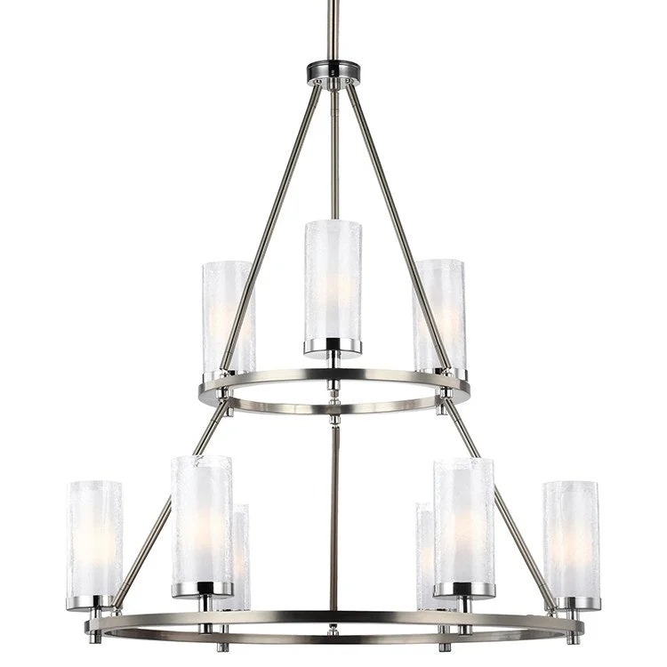 Jonah Nine-Light Two-Tier Chandelier