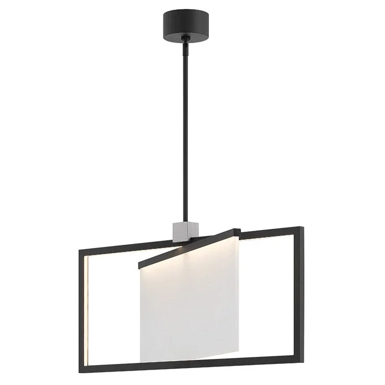 Folio Single-Light, Single-Tier LED Chandelier