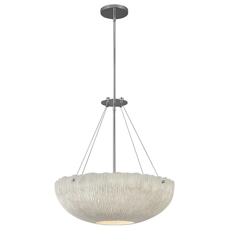 Chandeliers for Living Rooms to Create a Focal PointCoral Four-Light Large Pendant by Lisa McDennon