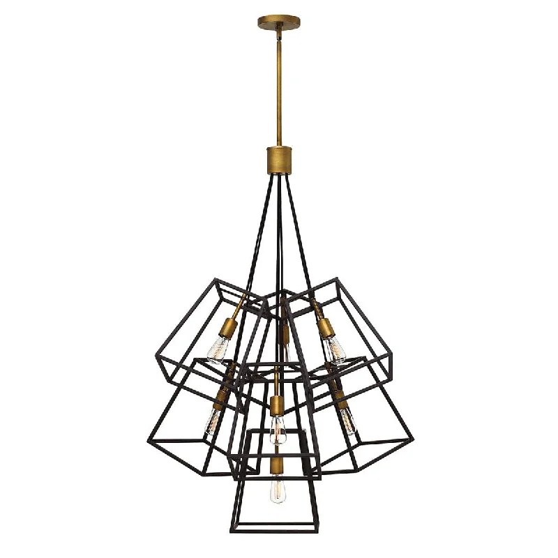 Hinkley Fulton 7 Light Bronze Chandelier Ceiling Light