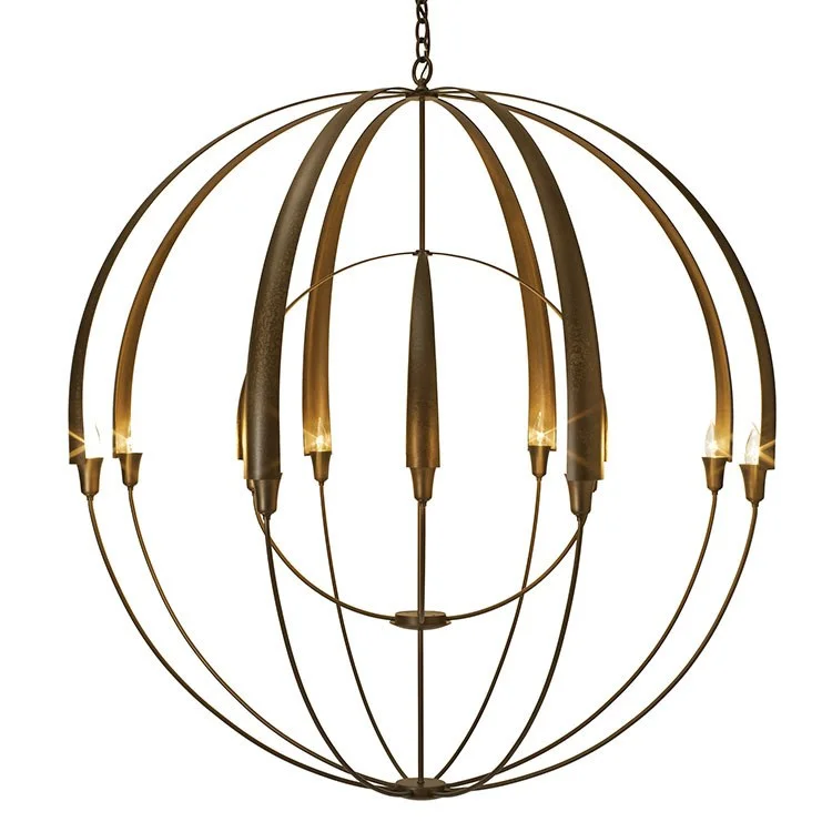 Double Cirque Twelve-Light Large Scale Chandelier