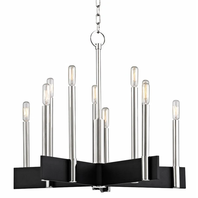 Abrams Ten-Light Chandelier