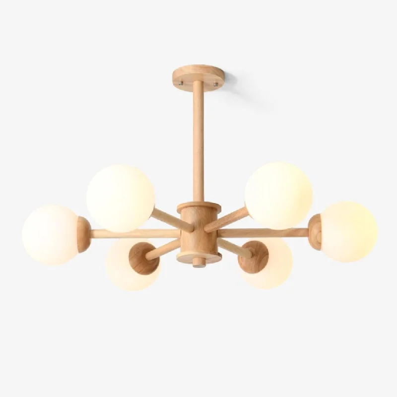 Kozan Wooden Chandelier