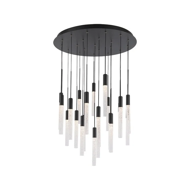 Magic 21-Light LED Round Chandelier 3000K