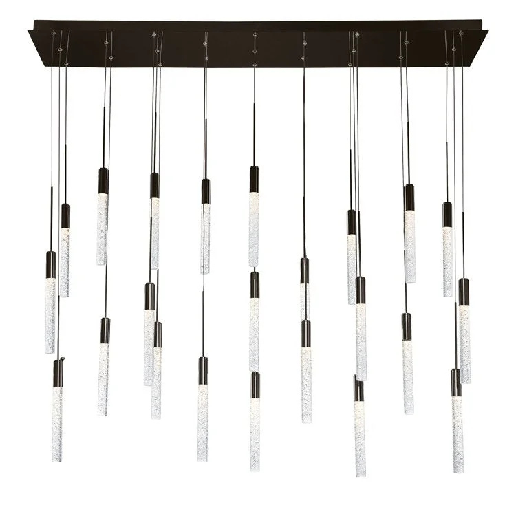 Magic 23-Light LED Linear Chandelier 3000K