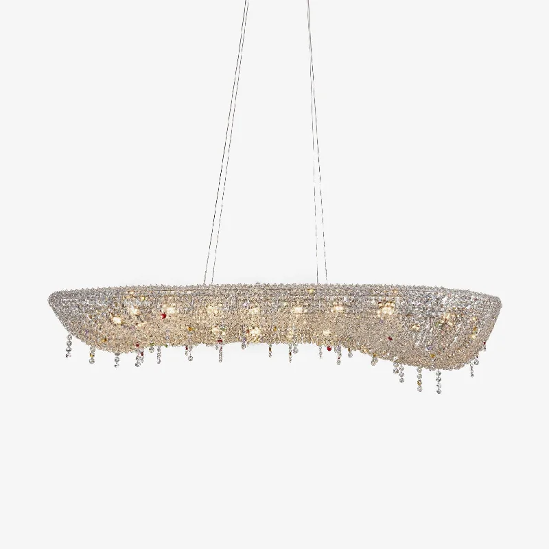 Modern Round Crystal Chandelier