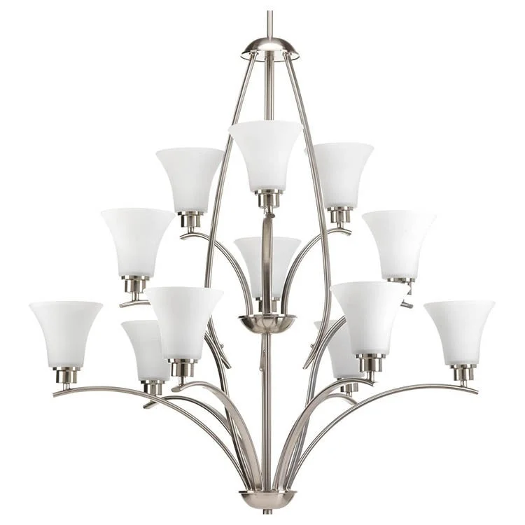 Joy Twelve-Light, Three-Tier Chandelier