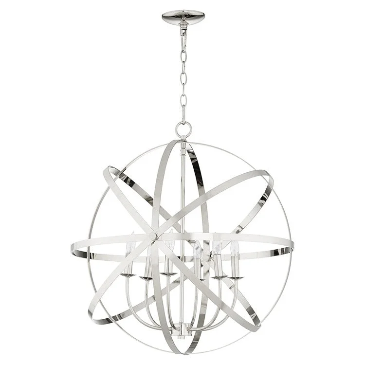 Celeste Six-Light Spherical Chandelier