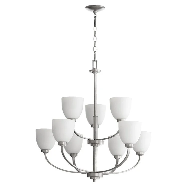 Reyes Nine-Light Two-Tier Chandelier