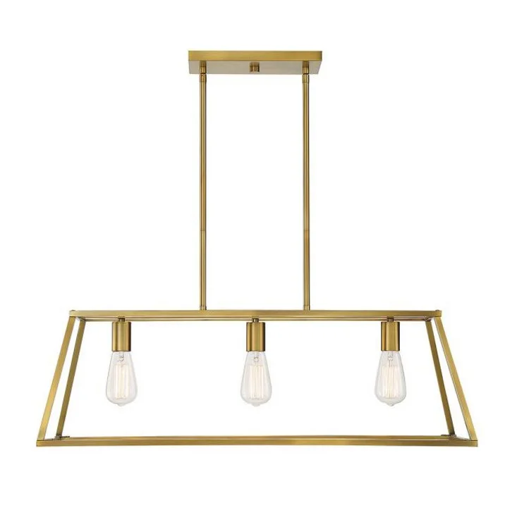 Denton Three-Light Linear Chandelier