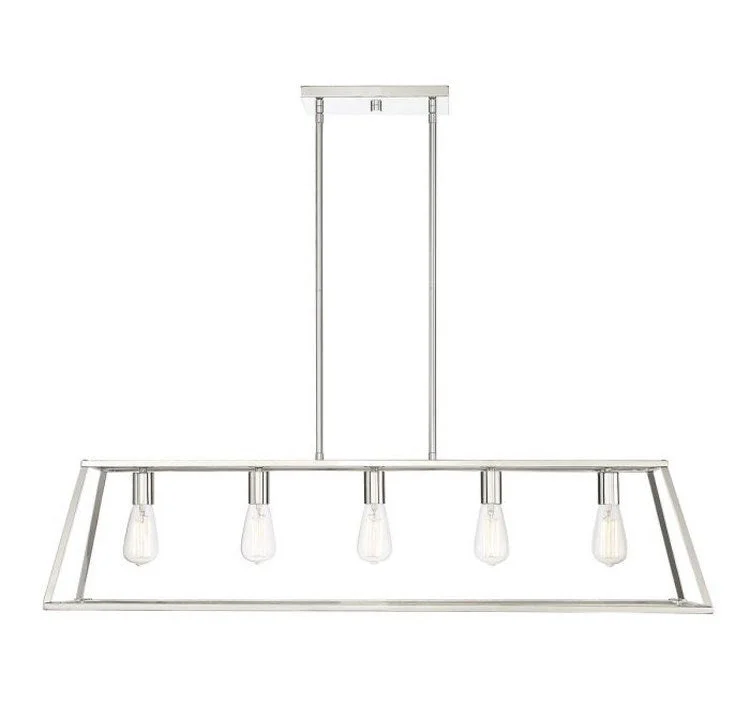 Denton Five-Light Linear Chandelier