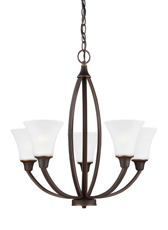 Metcalf Five-Light LED Chandelier