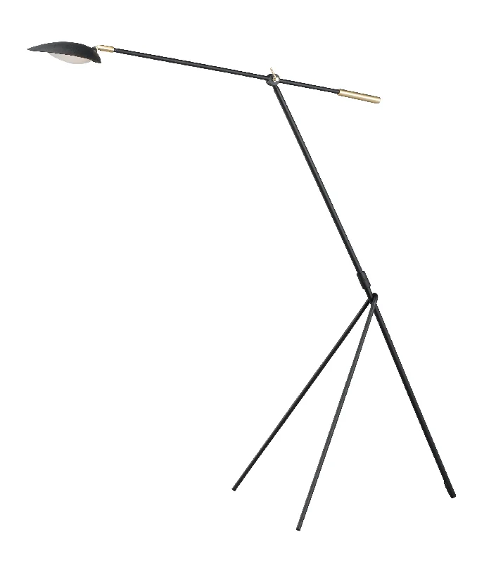 Smart Floor Lamp with Voice Control and Bluetooth ConnectivityScan LED 1-Light Floor lamp